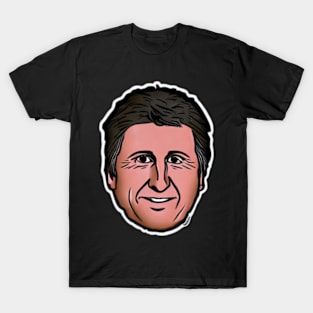 Coach Mike Leach Sticker T-Shirt